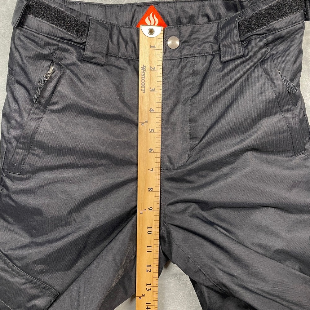 Columbia Bugaboo Snow Pants Kids Size M Black Omni-Heat Waterproof Insulated - Picture 8 of 16